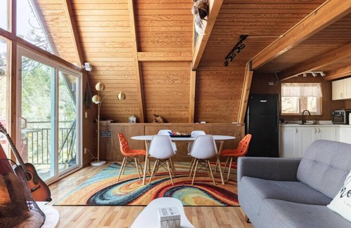 Arrowbear Lake Cabin | A-Frame of Arrowbear; stunning cabin with mountain VIEWS