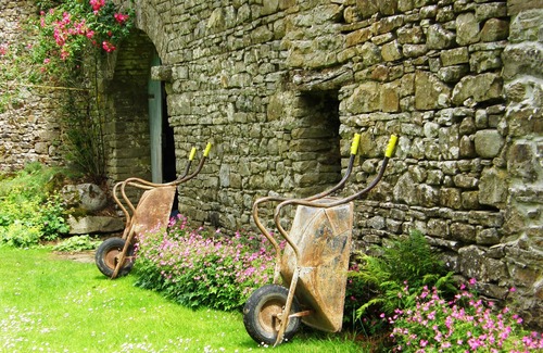 Mountrath House | A gardener's cottage tucked away in the corner of an old country house estate.