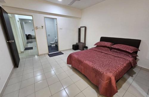 Central Seberang Perai Apartment | A&H Homestay Seberang Jaya with Swimming Pool
