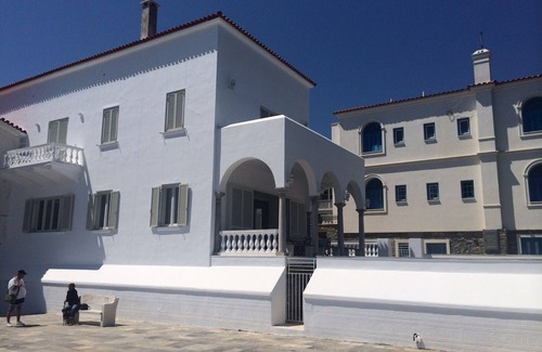 Andros Town Villa | A House on the Rocks