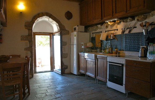 Thalames Villa | A medieval tower house with huge garden and amazing sea views.