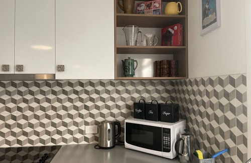 Greenways Landing House | A Modern/Retro styled home with a fun black Cat theme.