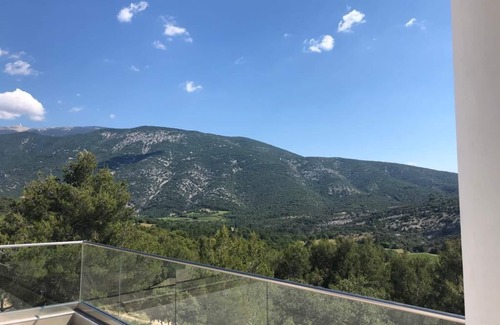 Mollans-sur-Ouveze Villa | A Mont Nos Hôtes view of the Ventoux