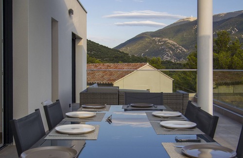 Mollans-sur-Ouveze Villa | A Mont Nos Hôtes view of the Ventoux