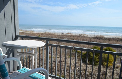 Murrells Inlet Condo | A Place at the Beach II 2H - Ocean Front in Garden City Beach