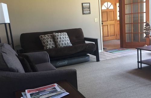 St Ignace Cottage | A private beach on the Lake Michigan shore makes this a one of a kind!