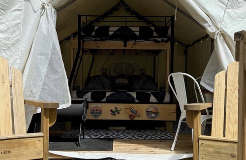 Cooperstown RV Rental | A private glamping retreat stocked with amenities and comforts in Cooperstown