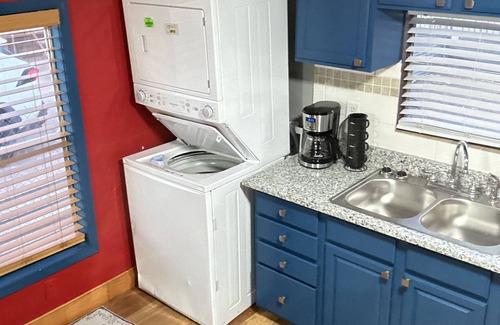 Biggs Field House | A secure location with a lot of backyard