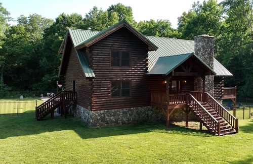 Salisbury Cabin | A Slice of Salisbury, Pool,Hot Tub, 10 acres