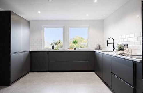 Halmstad House | A stylish house 100 meters from the beach with sea views.