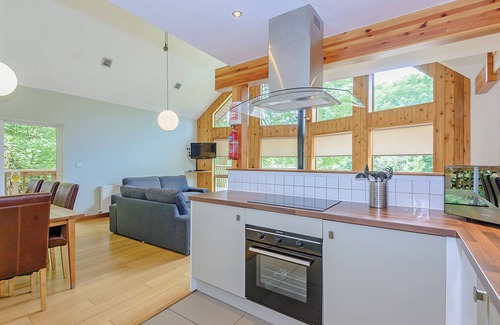 Llangollen Ski Chalet | A superbly appointed impressive two storey luxury lodge.