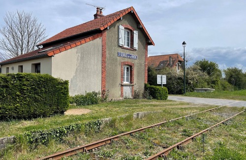 St-Georges-de-la-Riviere House | A unique stay in an old railway station, in the heart of the Cotentin sea & countryside.