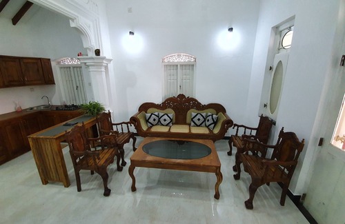 Negombo Villa | A unique villa with mesmerizing wooden antique furniture with a unique beauty.