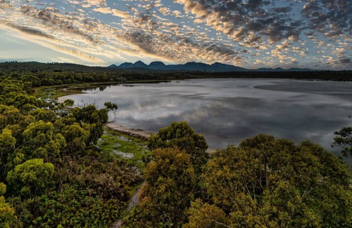 Coles Bay House | A Wabi-Sabi Hygge-infused sauna & spa escape