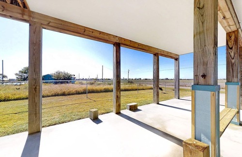 Cedar Lane House | A Wave From It All Rental is minutes from Sargent Beach and Handicap Accessible