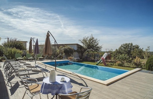 Kanfanar Apartment | Above the Limfjord lies this Apartment with pool
