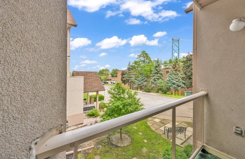 Windsor Condo | Access to the beach and riverside trail.