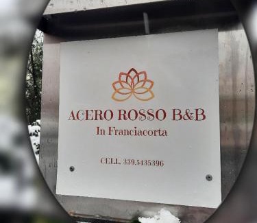 Erbusco Bed & Breakfast | ACERO ROSSO B&B in Franciacorta