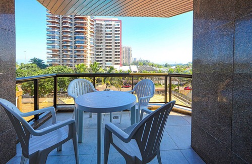 Barra da Tijuca Apartment | Acolhedor flat à beira-mar na Barra da Tijuca