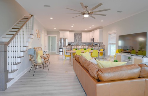 Saint Elmo House | Across from Beach, Ocean Views, Heated Private Pool, Steps To Sand, Dog Friendly