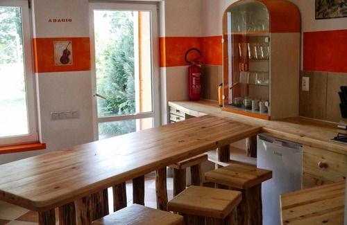 Czarny Mlyn House | ADAGIO- lots of garden, playground u. Paddling pool, TTenis, lots of nature, Baltic Sea