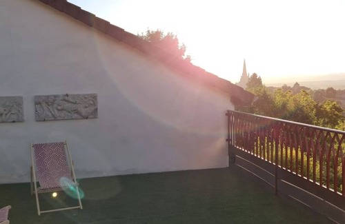 Autun Villa | Adam & Eve, vue Superbe, Extérieur, Poêle à Bois