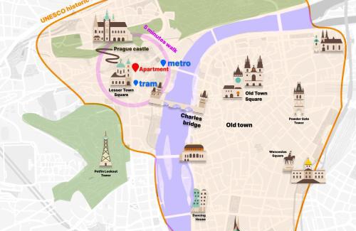 Hradcany Apartment | Adam's Apartment - Best Location