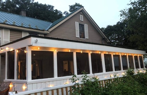 Port Kent House | Adirondack 1800s Woodland Retreat - Lake Champlain