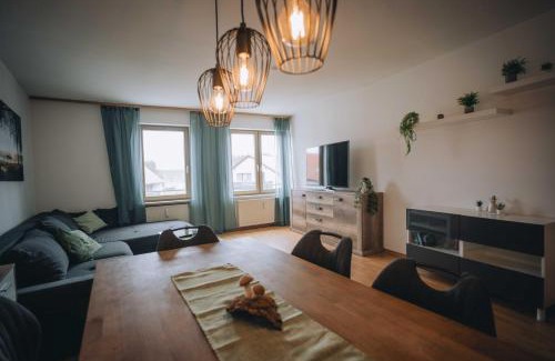 Lindenberg im Allgaeu Apartment | AdlerHorst Bright and Stylish with Mountain View
