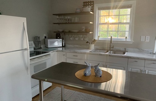 Fentress House | Adorable, detached, carriage guest house in a quiet, wooded setting.