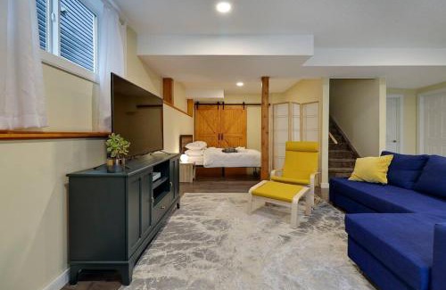 Cochrane Apartment | Adorable private suite with indoor fire place