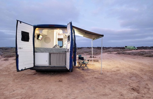 Caleta de Famara RV Rental | 'Adventure Campingvan' with Sea Views and Air Conditioning