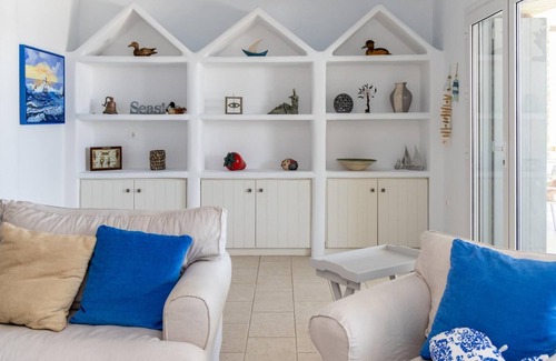 Agios Sostis Villa | ''Aegean Whispers'' Sea Front Villa in Tinos