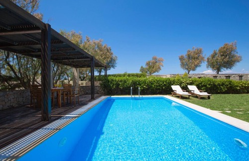 Agios Ioannis Villa | Aeriko-Anemos Beachfront Villa with Stunning View and Private Pool