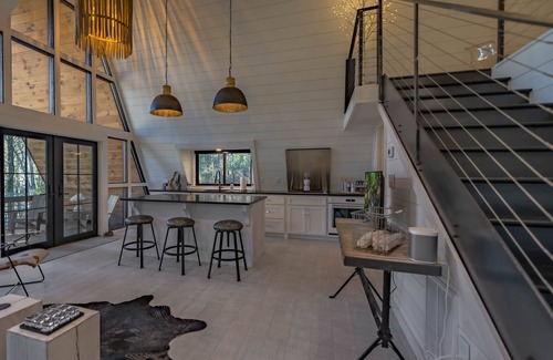 Cashes Valley Cabin | AFrame of Style - Fightingtown Creek