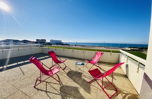 Biscarrosse Plage Apartment | Agréable T3 avec magnifique terrasse face à l'océan (190)
