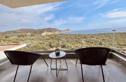Skala Marion Apartment | AIGLI SKALA MARIES DELUXE THASSOS GREECE MAISONETTE