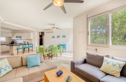 Playa del Carmen House | Air-conditioned penthouse with private rooftop, strong WiFi, pool & cabana