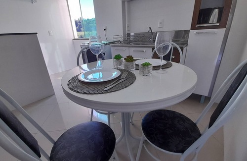 Piratuba Apartment | Air-conditioned apartment 502, just 5 minutes from the thermal baths of Piratuba/SC