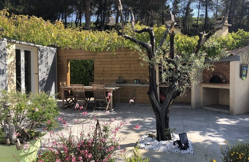 Rognac House | Air-conditioned villa with swimming pool on the edge of the forest