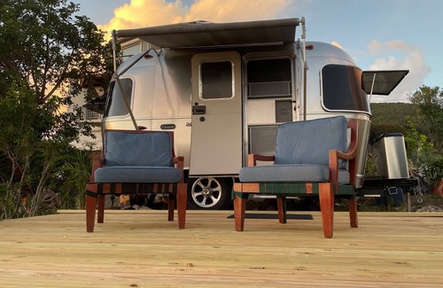 Estate Bolongo House | Airstream Glamping Camping overlooking Caribbean Sea Amazing Sunrises & Sunsets