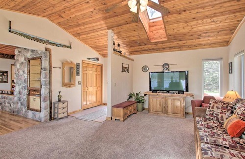 Montello House | Airy Cottage with Dock and Views on Buffalo Lake!
