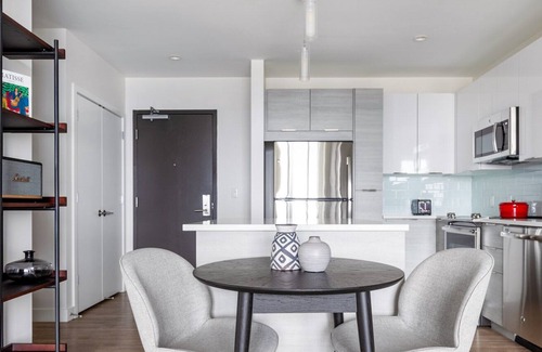 Assembly Square Apartment | Airy Somerville 1BR w/ Gym, Doorman, nr. Assembly Row