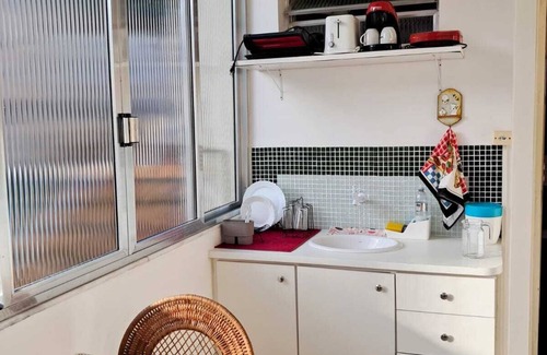 Copacabana Apartment | Airy studio in Copacabana, 4 blocks from the beach.