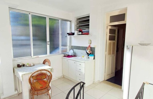Copacabana Apartment | Airy studio in Copacabana, 4 blocks from the beach.