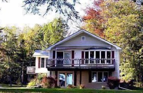 Orland House | Alamoosook Lake-Upscale Waterfront Home With Fabulous View