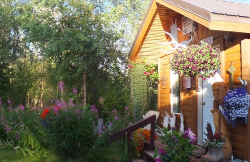 Wasilla Cabin | Alaska Creekside Cabins- cabin suite w/a view!