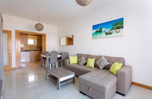 Areias de Sao Joao Apartment | Albufeira Beach Apartment with sea views of the Bay all the way to the Old Town