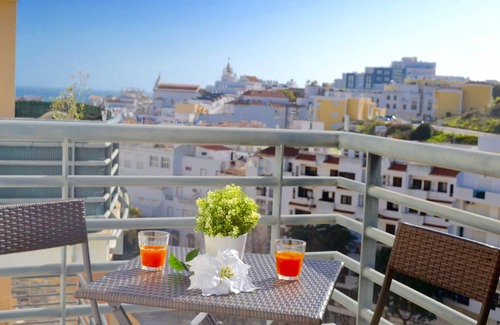 Albufeira Apartment | Albufeira Old Town Ocean and City Views