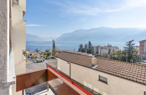 Brissago Apartment | Alga Lakeview by Interhome